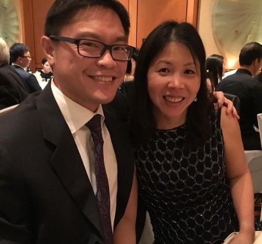 Image of doctor, Dr. Jason Fung and his wife, Sandra 