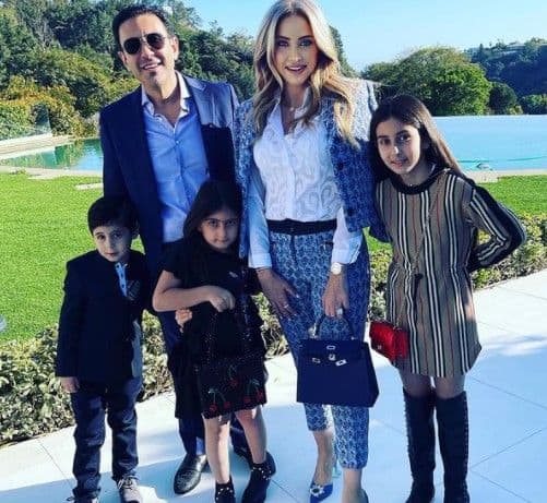 Image of doctor, Dr. Simon Ourian with his family