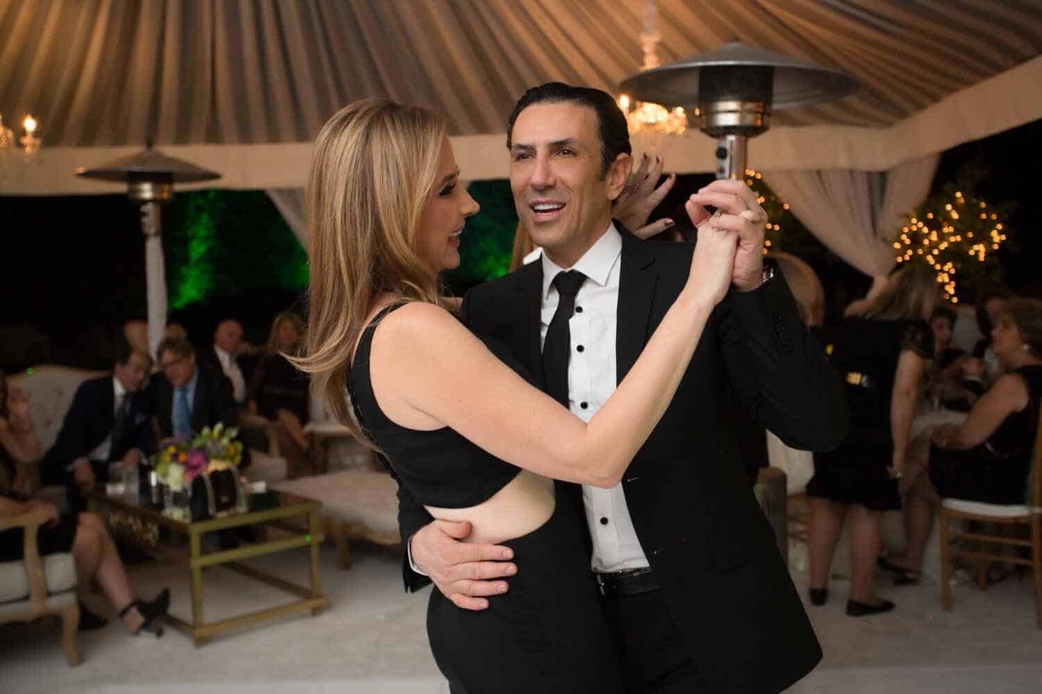 Image of plastic surgeon, Dr. Simon Ourian and his wife