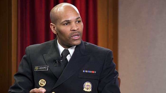 Image of former vice admiral in the U.S. Public Health Service Commissioned Corps, Jerome Adams.