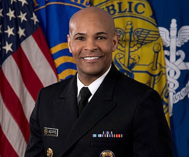Image of American anesthesiologist, Jerome Adams.